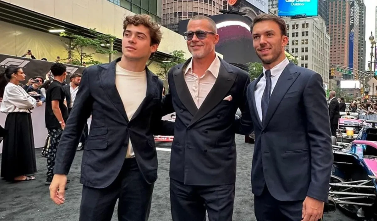 El hilarante comentario de Colapinto sobre su encuentro con Brad Pitt: “Estuvo muy flojo”