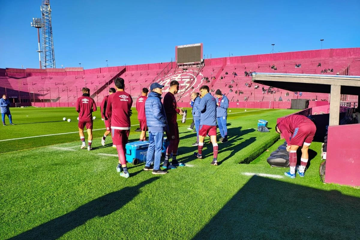Lanús también ya entra en calor
