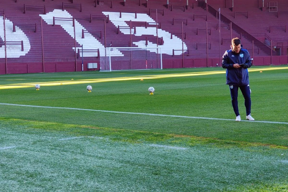 Todo listo para la entrada en calor