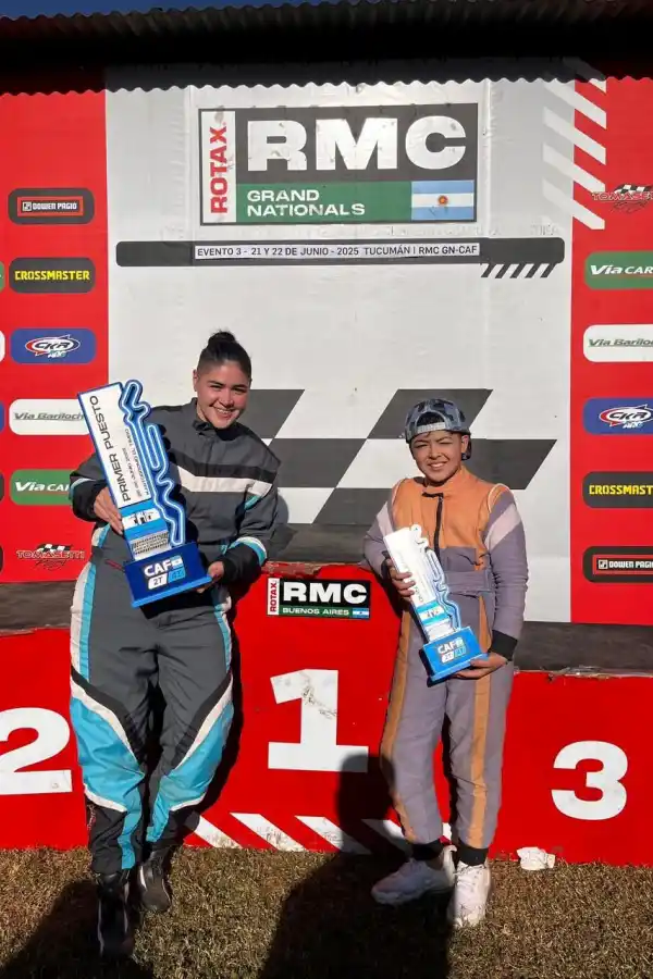 De llevar a su sobrino a la pista a ganar la primera carrera en su debut: la historia de Carolina Lizárraga, la Colapinto tucumana