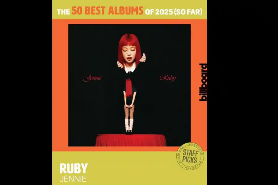 Billboard nombró a Ruby de Jennie como uno de los mejores álbumes de 2025