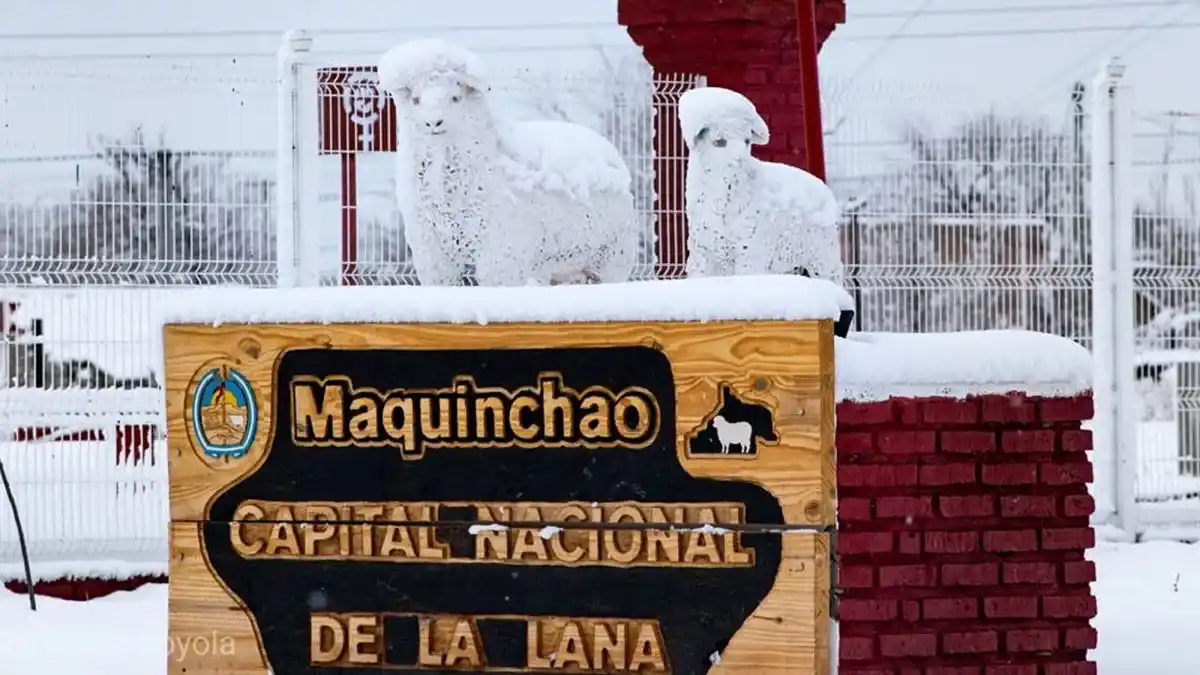 Maquinchao, conocido como la capital nacional de la lana, es el pueblo más frío de Argentina