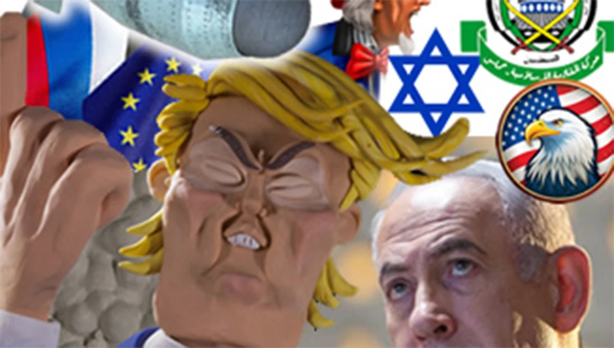 Netanyahu manipula al Gigante de Plastilina