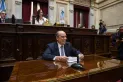 Escándalo en el Senado: Francos se enojó porque lo llamaron mentiroso y concluyó con su informe de gestión