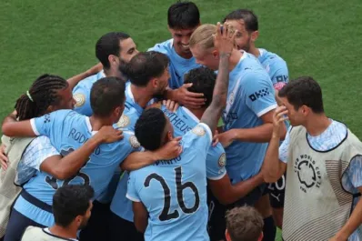 Manchester City avanzó con perfil de campeón: goleó 5-2 a Juventus