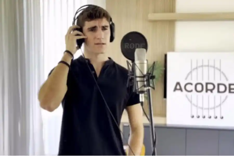 GRABACIÓN. El joven registró “My Way”.