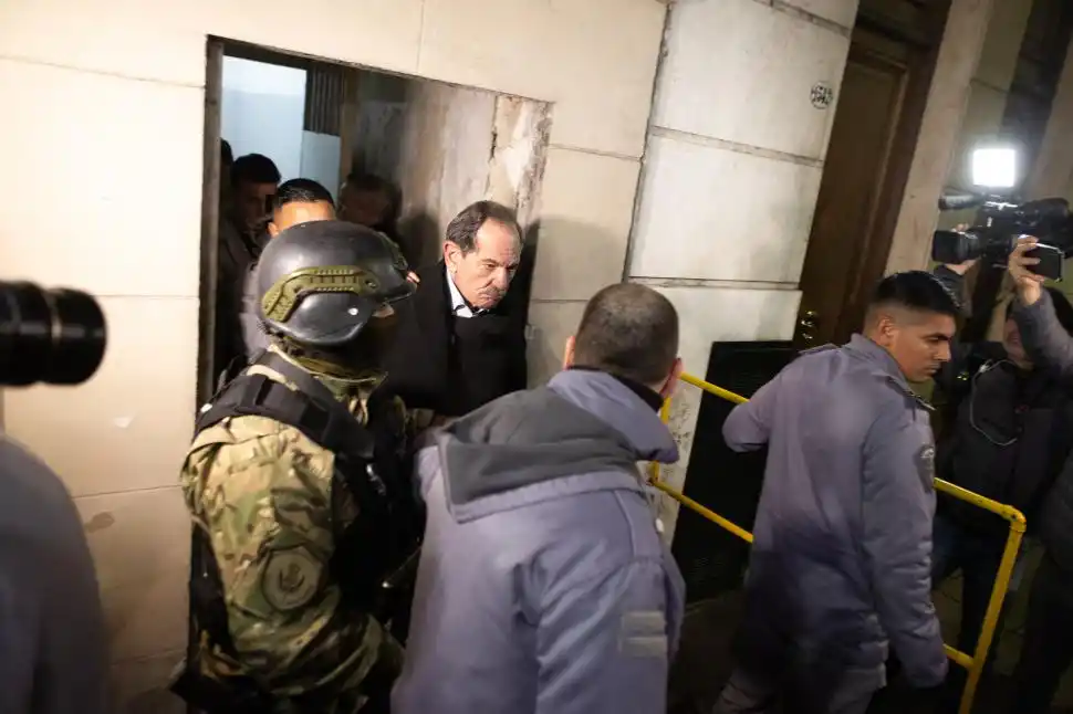 TRAS LA SENTENCIA. Alperovich había sido trasladado al penal de Ezeiza el 18 de junio de 2024.