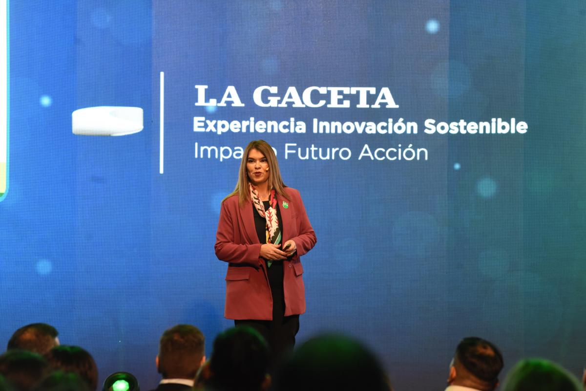 COMPROMISO. Migliavacca habló sobre el camino de San Miguel de Tucumán hacia la sostenibilidad y el compromiso requerido. LA GACETA / FOTO DE ANALÍA JARAMILLO