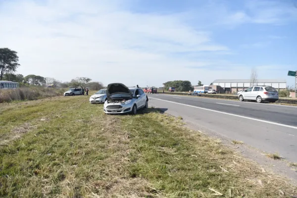 Accidente múltiple en la autopista: al menos 13 heridos, entre ellos una menor con fractura expuesta