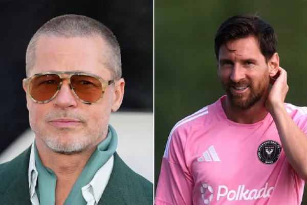 La frase de Brad Pitt sobre Lionel Messi que sorprendió en plena promoción de su nueva película
