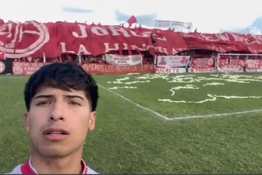 EN AGUILARES. Jorge Newbery tiene una de las mejores banderas del fútbol tucumano. FOTO GENTILEZA DE HÉCTOR ARMANDO CÓRDOBA