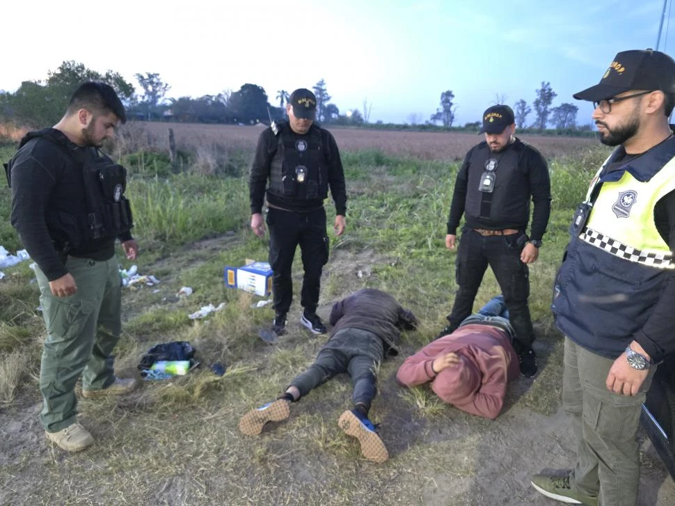 EL ORIGEN DE TODO. La detención de dos jóvenes con un kilo de cocaína habría generado la venganza.
