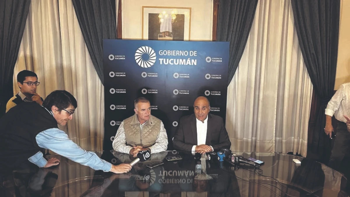 EN MOMENTOS DE TRANSICIÓN. Jaldo reemplazó interinamente a Manzur tras las elecciones PASO de 2021; ambas administraciones obtuvieron ATN.