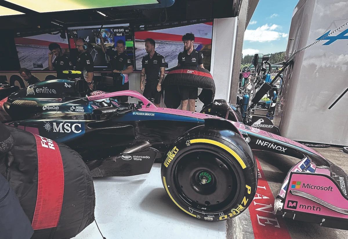 Colapinto mejora en los detalles