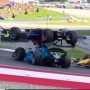 Impresionante accidente en la Fórmula 2 antes que Colapinto salga a clasificar en Austria