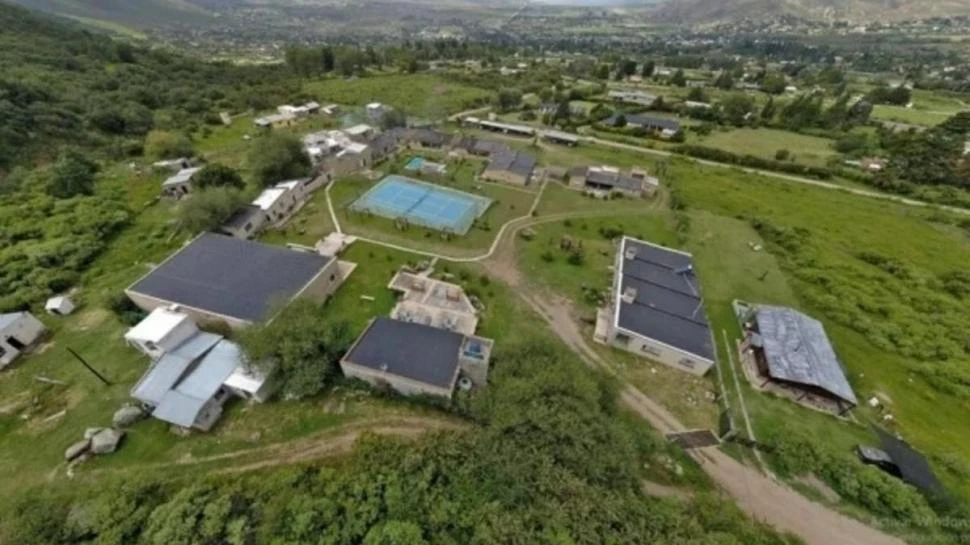 “LOS CAROLINOS”. El predio, ubicado en el km 66 de la ruta 307, está en litigio desde hace 13 años.