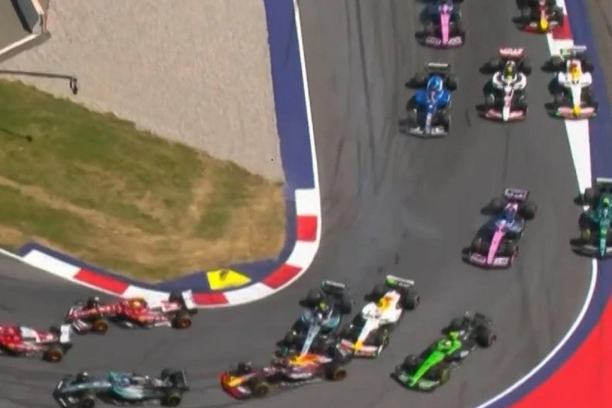 Antonelli sacó a Verstappen: