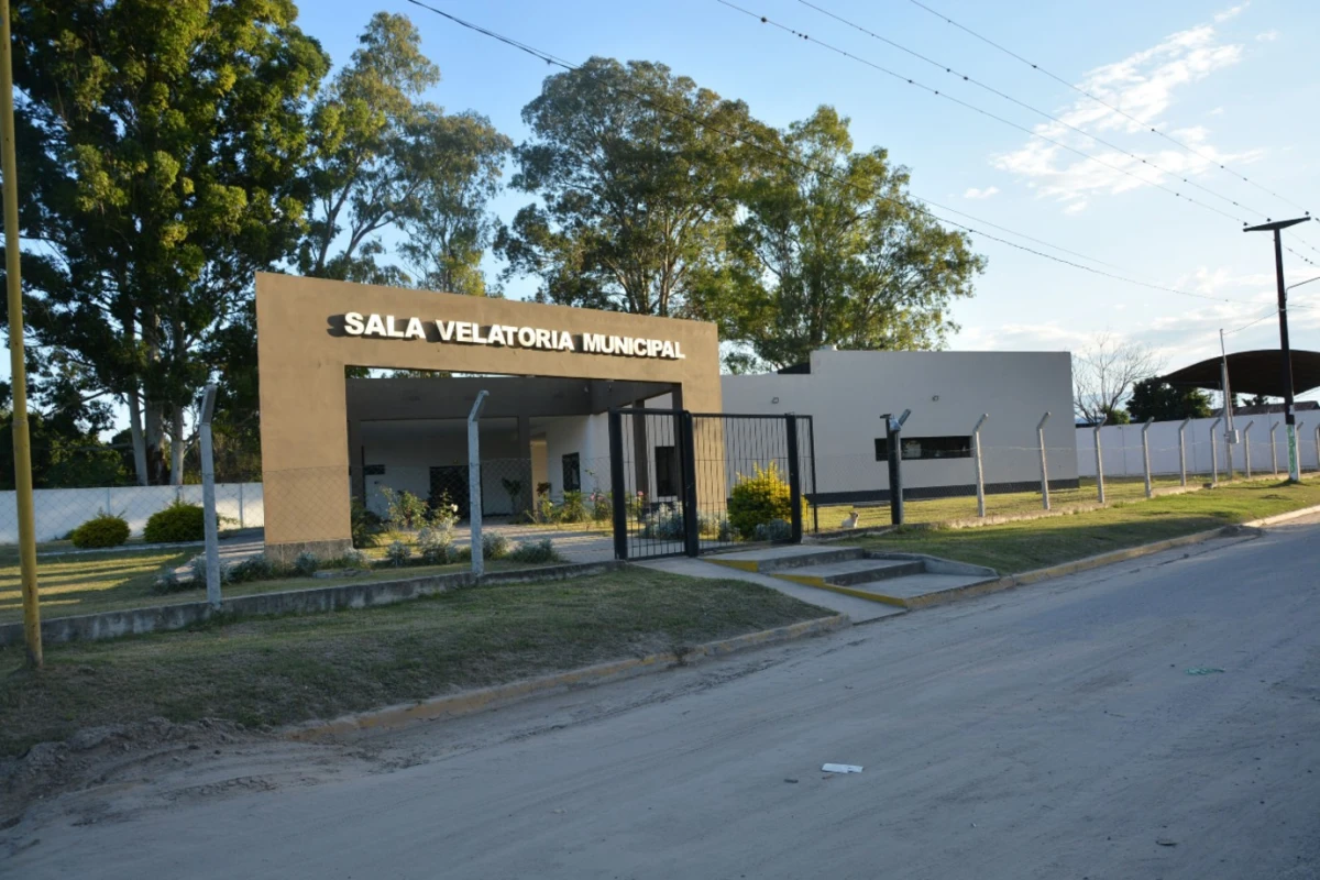 SALA VELATORIA. La empresa de “Chipi” recibió $ 160 millones por hacer la edificación. 