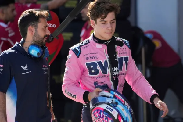 Una situación que se repite: Colapinto hizo lo que pudo con su Alpine