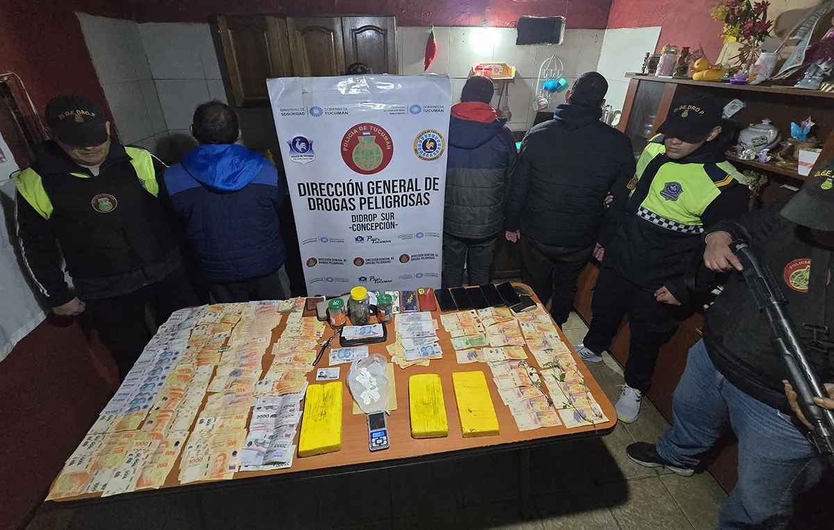 TRES LAS REJAS. Los miembros del clan Paradi fueron nuevamente detenidos en Concepción.