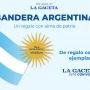 LA GACETA entrega una bandera argentina ecológica de regalo este sábado