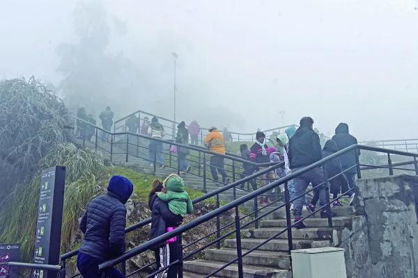 San Javier y Villa Nougués: recuerdos, entre la niebla y un poco de nieve
