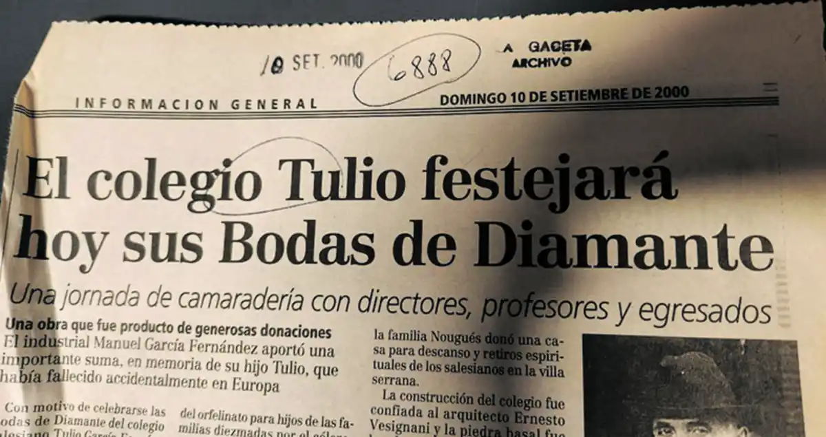 Hojeando el archivo de LA GACETA