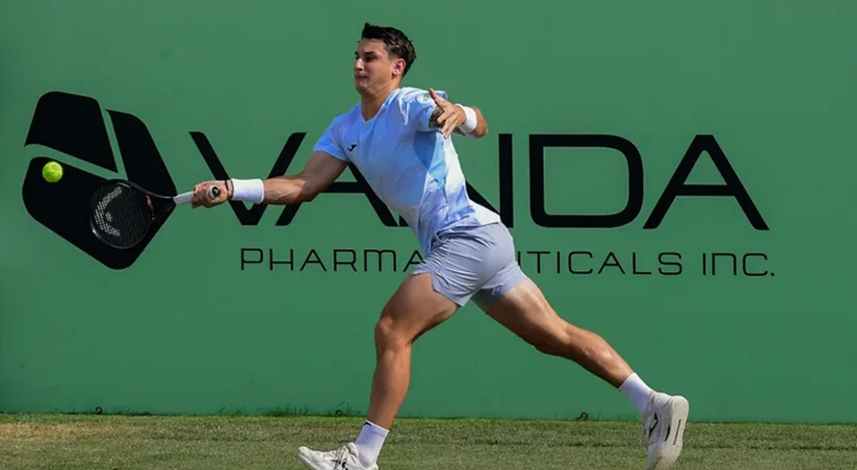 La frustración de un tenista argentino en Wimbledon, al estilo Gaudio: “Parezco un heladero”