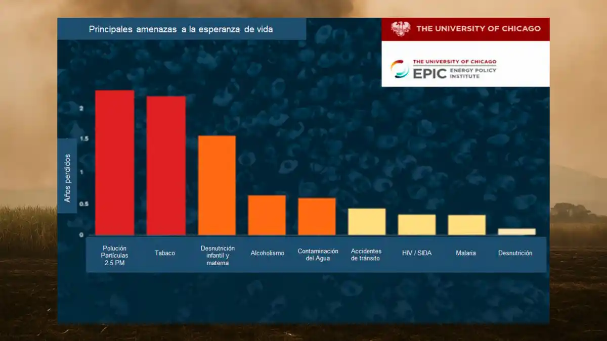 Grafico gentileza del doctor Héctor Hugo Altieri basado en datos de la Universidad de Chicago.