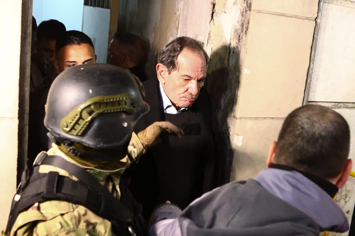 EL PRIMER TRASLADO. Alperovich, el día de la condena en 2024. Foto de Matias Baglietto – Especial para La Gaceta (archivo)