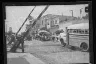 Recuerdos fotográficos: 1957. Cuando la locomotora se llevó puesto el ómnibus