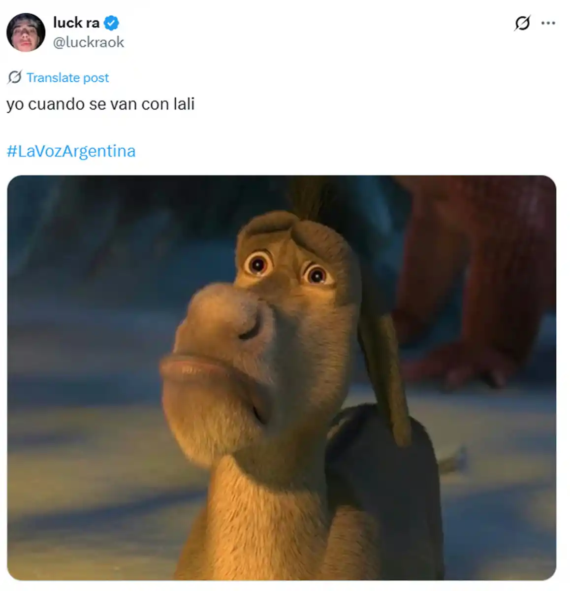 Luck Ra se asumió como el menos favorito en La Voz y las risas estallaron