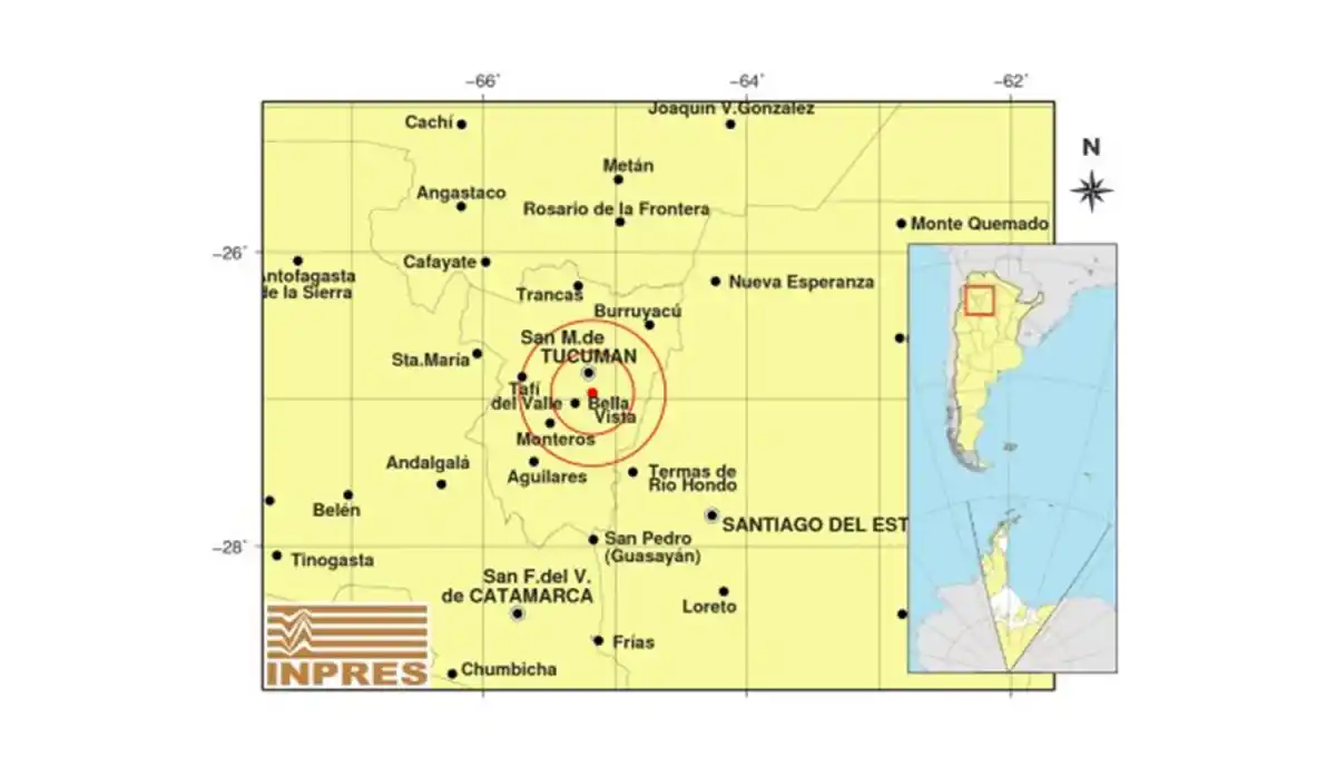 Madrugada movida: ¿Sentiste el temblor en Tucumán?