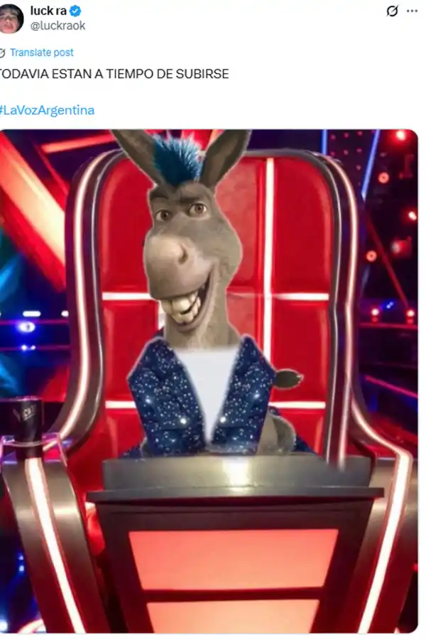 Luck Ra se asumió como el menos favorito en La Voz y las risas estallaron