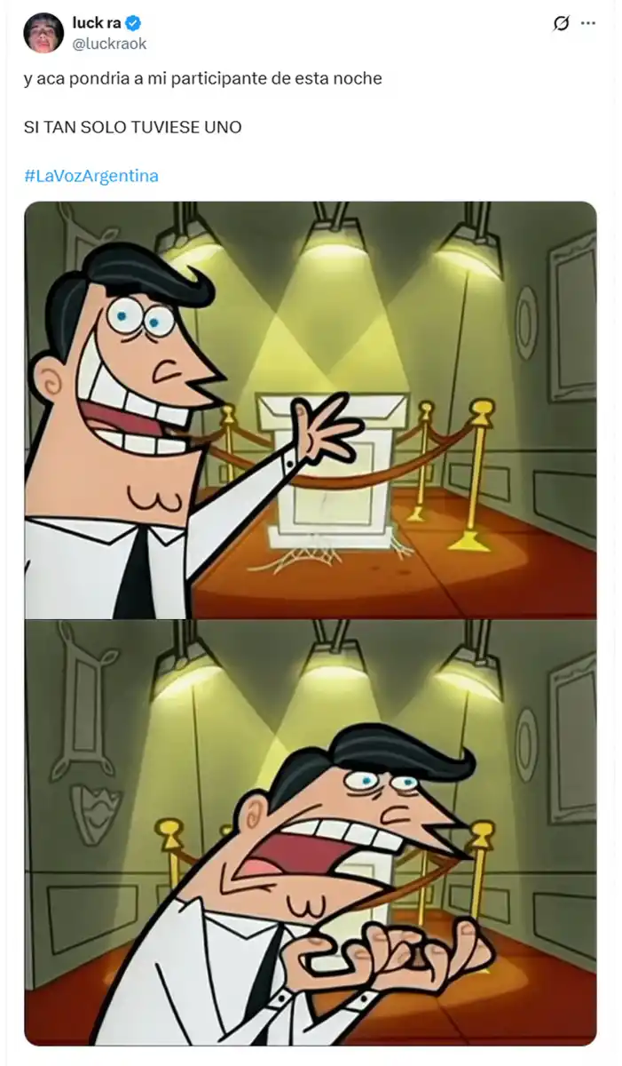 Luck Ra se asumió como el menos favorito en La Voz y las risas estallaron