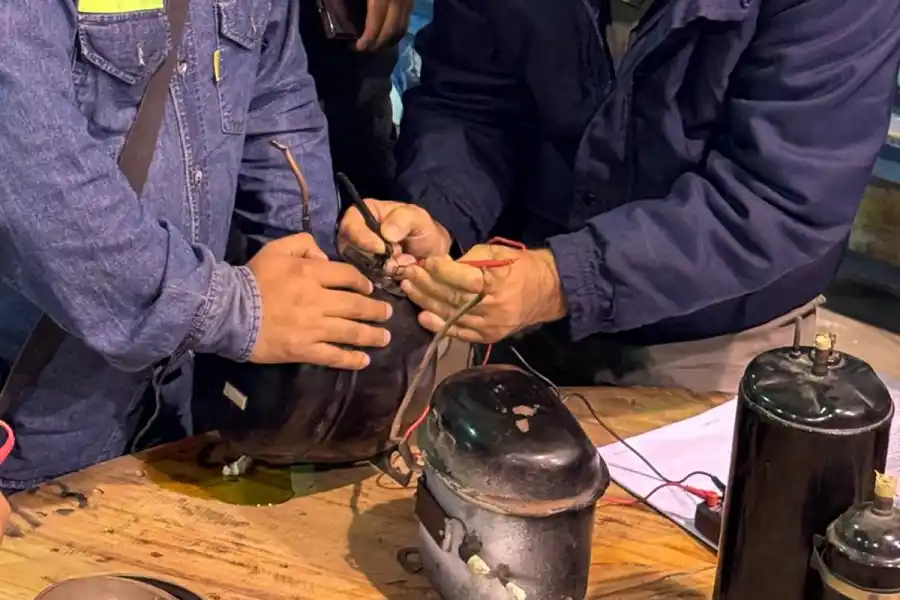 ALTA DEMANDA. Este curso de la UNT forma profesionales en refrigeración. /  CORTESÍA JUAN CARLOS SANTANA