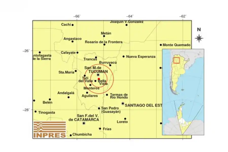 Madrugada movida: ¿Sentiste el temblor en Tucumán?