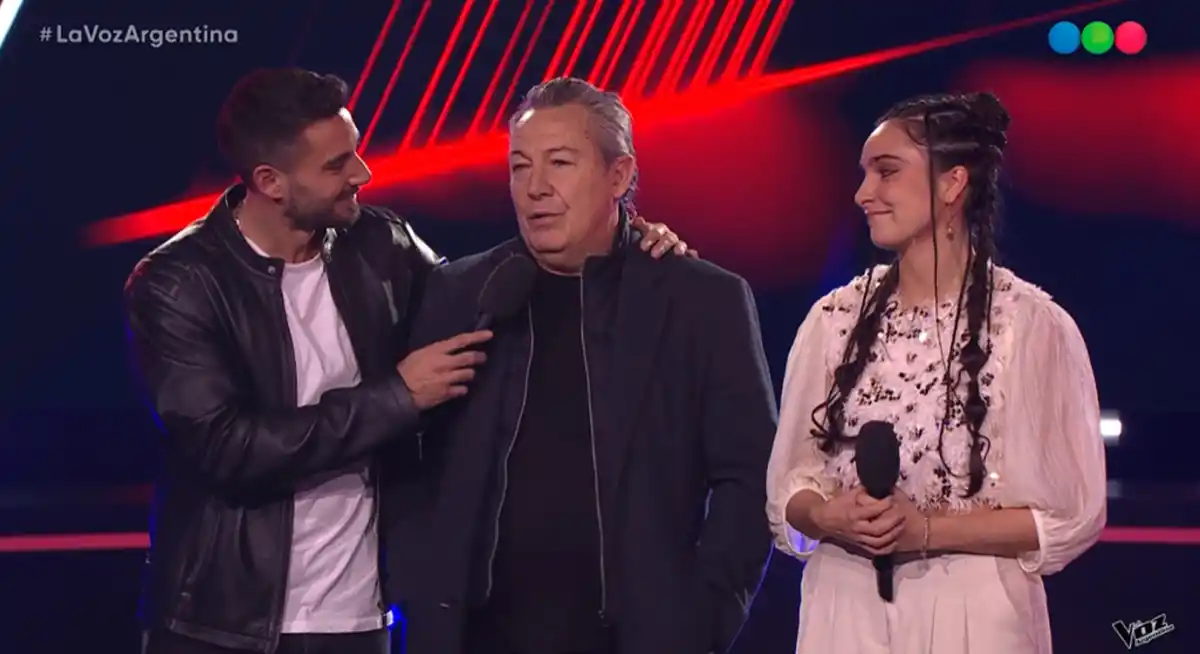 Quién es el campeón del mundo que apareció en “La Voz”: su hija sorprendió al jurado