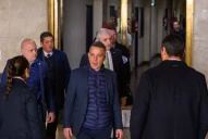 Alberto Fernández declara en Comodoro Py por la causa de los seguros