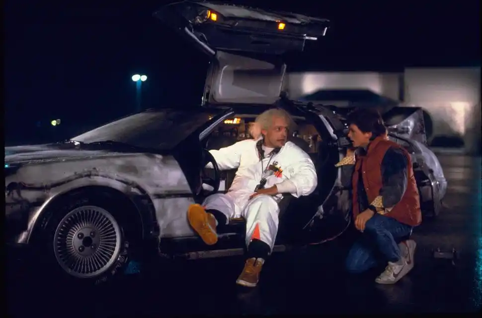 EL AUTO. El DeLorean se convirtió en un ícono del cine.