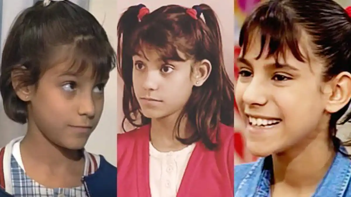 Jimena Piccolo en su paso por Chiquititas