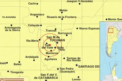 Dos días después del último sismo, hubo un nuevo temblor en Tucumán