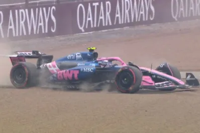 Colapinto se despistó, largará último; Gasly, 10° y Verstappen logró una pole position estelar