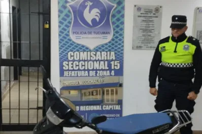 Una seguidilla de robos de motos involucra a dos menores en San Miguel de Tucumán