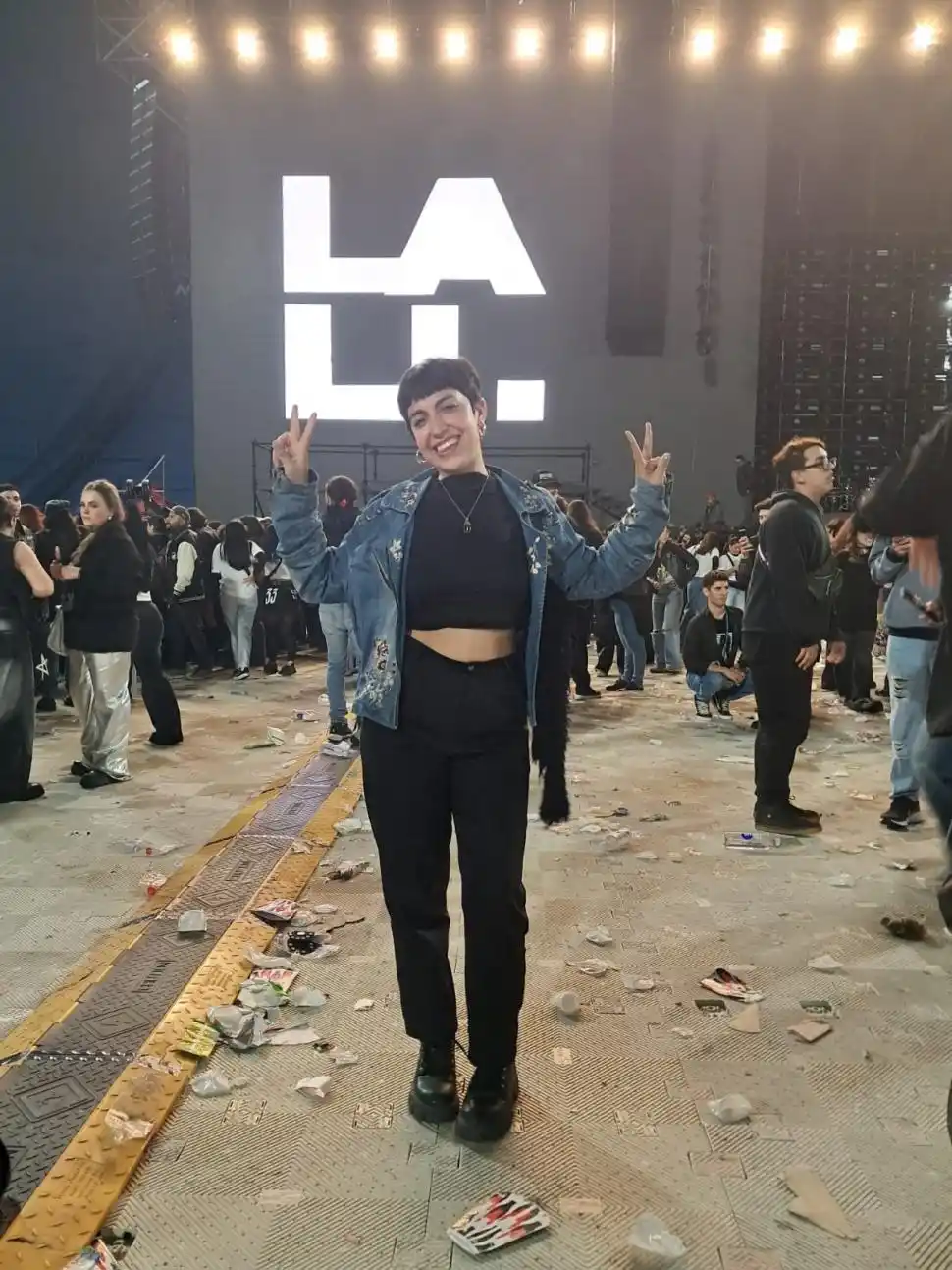 La pasión que despierta Lali en sus fans no tiene edad