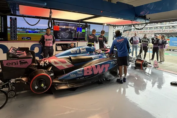 Colapinto largará desde los boxes el Gran Premio de Gran Bretaña de Fórmula 1