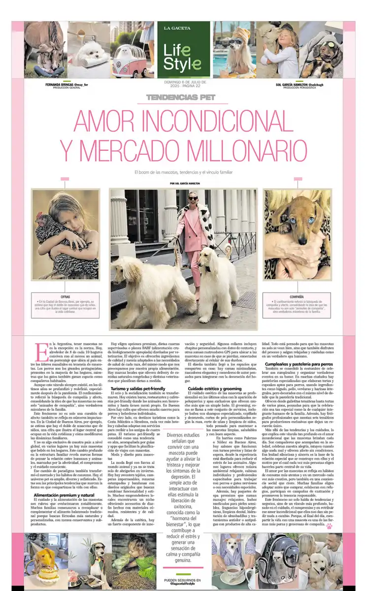 Mundo pet: amor incondicional y mercado millonario