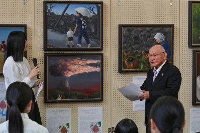 El recuerdo de Hiroshima toma forma gracias al arte