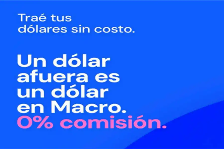 Banco Macro elimina comisiones en transferencias desde el exterior