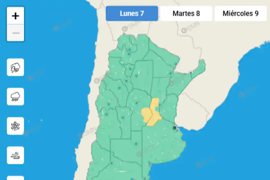 Regresan las alertas meteorológicas por tormenta al país: cuándo lloverá en Tucumán